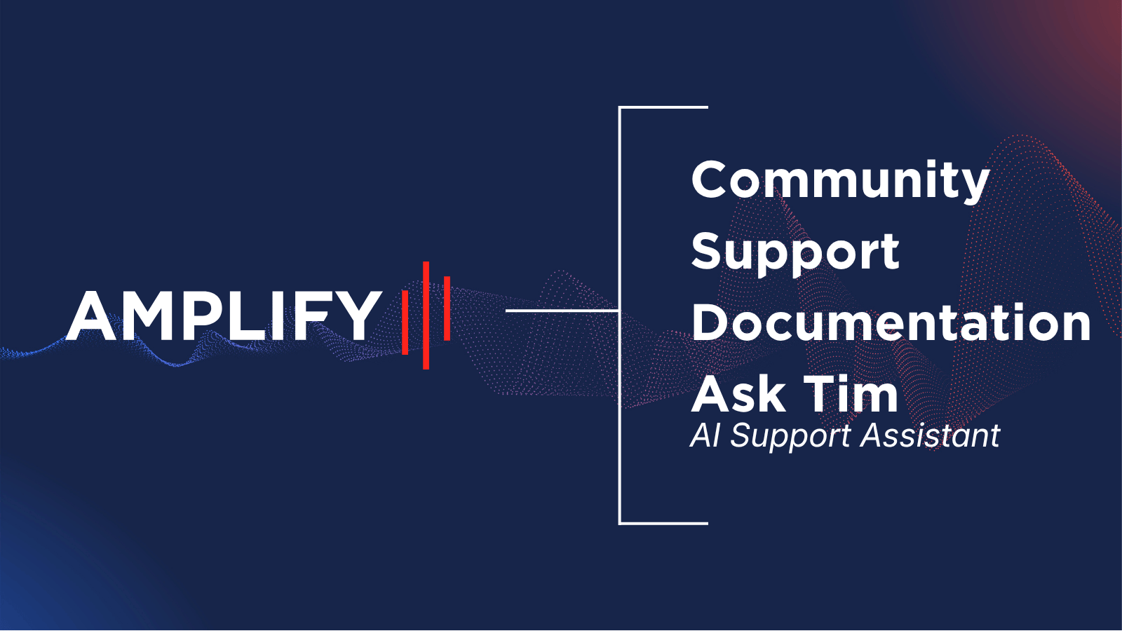 Community Support Documentation Ask Tim - Support Assistant