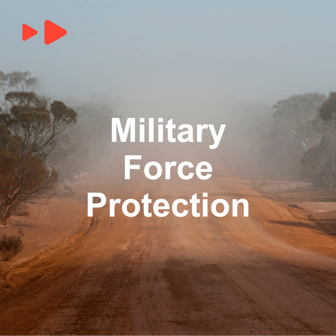 Military force prot defense square