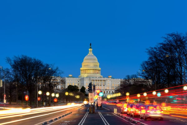 Washington DC at night